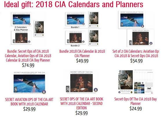 Spy Museum CIA 2018 Art Day Planner