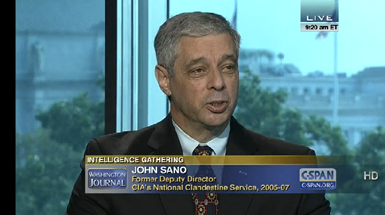 John Sano, AFIO VP, on C-SPAN on CIA Uses of Intelligence